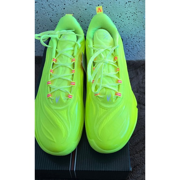 Li-Ning Way of Wade 11 CautionBasketbalShoesNeon YellowGreen ABAV045-3 Mens 11.5 main image 8